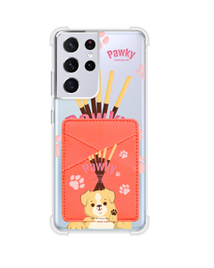 Android Phone Wallet Case - Pawky Dog