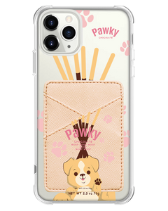 iPhone Phone Wallet Case - Pawky Dog