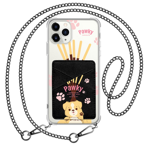 iPhone Phone Wallet Case - Pawky Dog