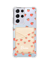 Load image into Gallery viewer, Android Phone Wallet Case - Peach
