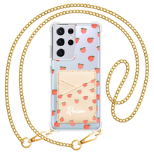 Load image into Gallery viewer, Android Phone Wallet Case - Peach
