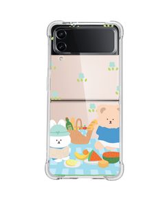 Android Flip / Fold Case - Picnic Bear 1.0