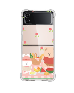 Android Flip / Fold Case - Picnic Bear 3.0