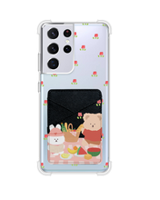 Load image into Gallery viewer, Android Phone Wallet Case - Picnic Bear 3.0
