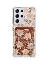 Load image into Gallery viewer, Android Magnetic Wallet Case - Rustic Lily
