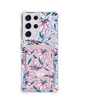 Load image into Gallery viewer, Android Magnetic Wallet Case - Pink Tulip
