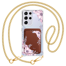 Load image into Gallery viewer, Android Magnetic Wallet Case - Pink Blossom
