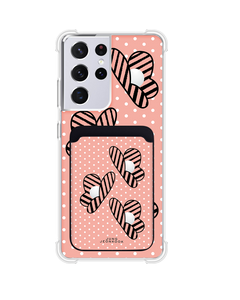 Android Magnetic Wallet Case - Pink Honey