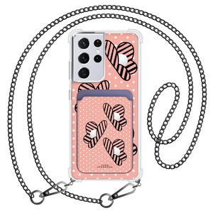 Android Magnetic Wallet Case - Pink Honey