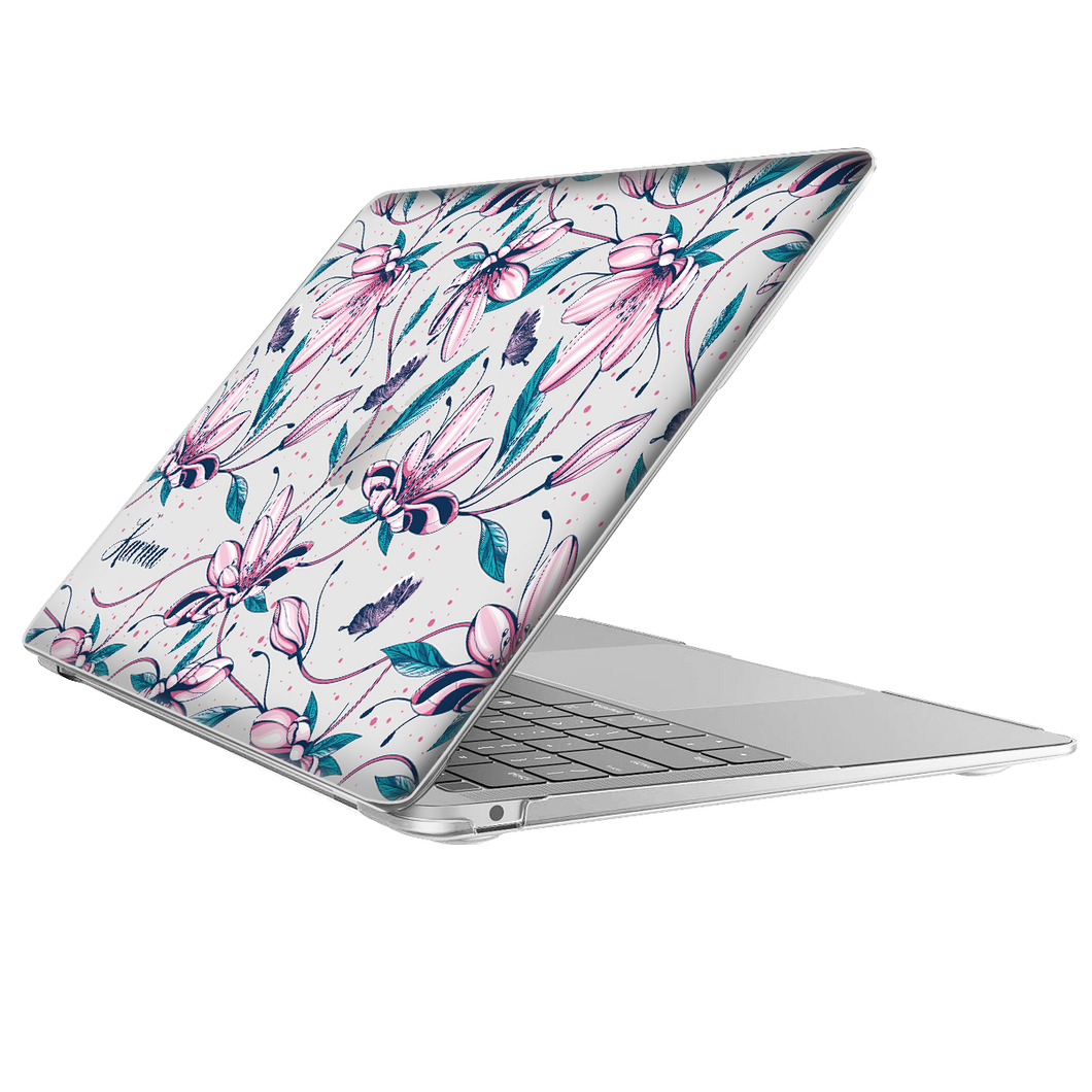 MacBook Snap Case - Pink Tulip