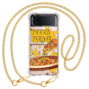 Android Flip / Fold Case - Pizza Please