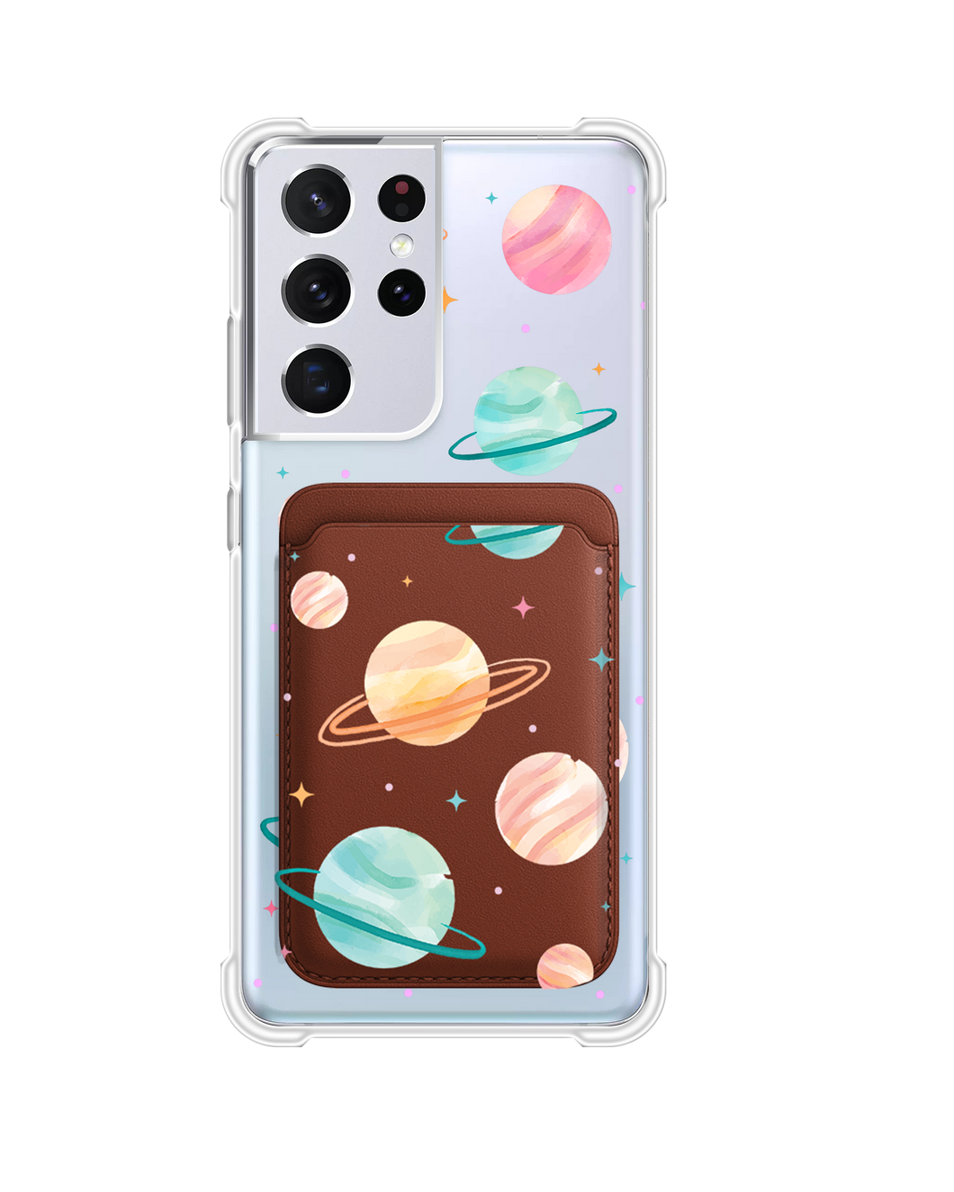 Android Magnetic Wallet Case - Planetarium 1.0