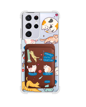 Load image into Gallery viewer, Android Magnetic Wallet Case - Playful Cat 2.0
