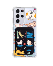 Load image into Gallery viewer, Android Magnetic Wallet Case - Playful Cat 2.0
