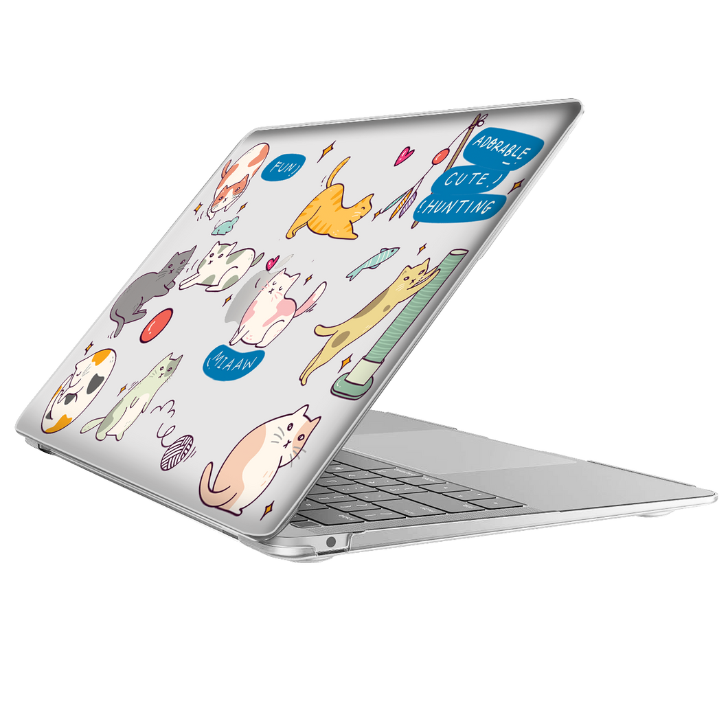 MacBook Snap Case - Playful Cat 2.0