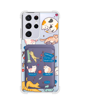 Load image into Gallery viewer, Android Magnetic Wallet Case - Playful Cat 2.0
