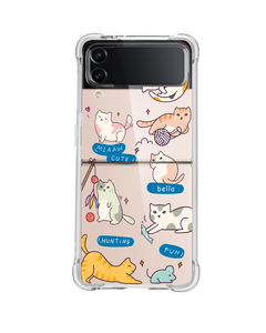 Android Flip / Fold Case - Playful Cat 2.0