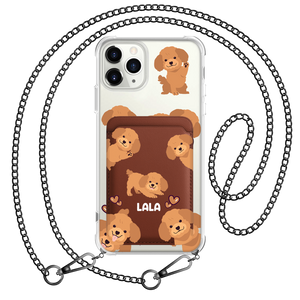 iPhone Magnetic Wallet Case - Poodle Squad 1.0