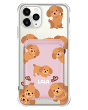 Load image into Gallery viewer, iPhone Magnetic Wallet Case - Poodle Squad 1.0
