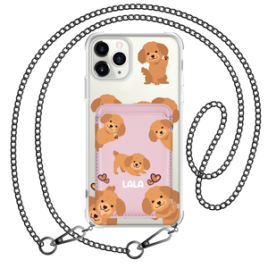 iPhone Magnetic Wallet Case - Poodle Squad 1.0