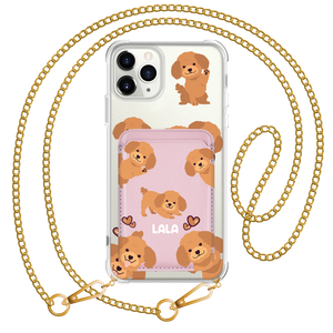 iPhone Magnetic Wallet Case - Poodle Squad 1.0