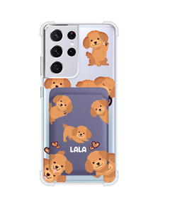 Android Magnetic Wallet Case - Poodle Squad 1.0