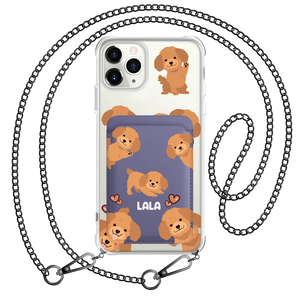 iPhone Magnetic Wallet Case - Poodle Squad 1.0