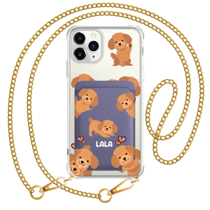 iPhone Magnetic Wallet Case - Poodle Squad 1.0