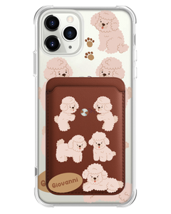 iPhone Magnetic Wallet Case - Poodle Squad 2.0