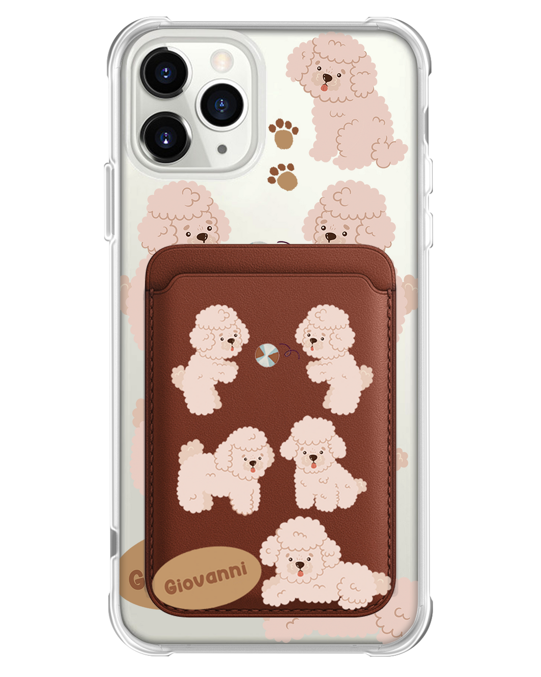 iPhone Magnetic Wallet Case - Poodle Squad 2.0