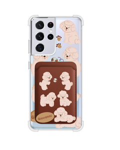 Android Magnetic Wallet Case - Poodle Squad 2.0