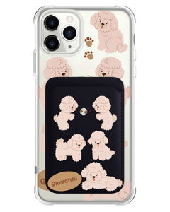 iPhone Magnetic Wallet Case - Poodle Squad 2.0