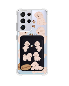 Android Magnetic Wallet Case - Poodle Squad 2.0