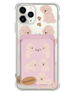 iPhone Magnetic Wallet Case - Poodle Squad 2.0