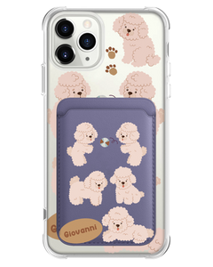 iPhone Magnetic Wallet Case - Poodle Squad 2.0