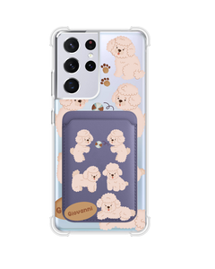 Android Magnetic Wallet Case - Poodle Squad 2.0