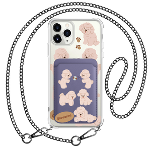 iPhone Magnetic Wallet Case - Poodle Squad 2.0