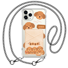 Load image into Gallery viewer, iPhone Phone Wallet Case - Poodle Squad 3.0
