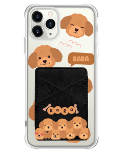 iPhone Phone Wallet Case - Poodle Squad 3.0