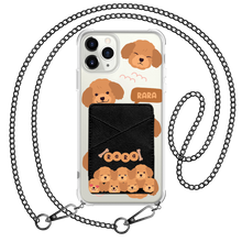 Load image into Gallery viewer, iPhone Phone Wallet Case - Poodle Squad 3.0
