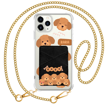 Load image into Gallery viewer, iPhone Phone Wallet Case - Poodle Squad 3.0
