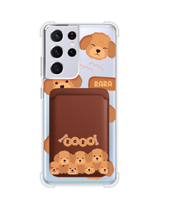 Android Magnetic Wallet Case - Poodle Squad 3.0