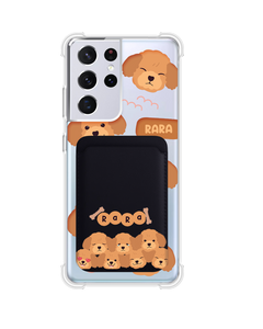 Android Magnetic Wallet Case - Poodle Squad 3.0