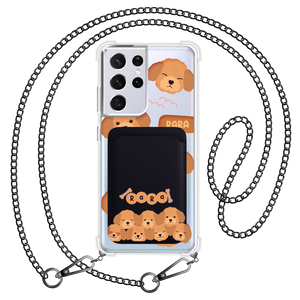 Android Magnetic Wallet Case - Poodle Squad 3.0