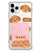 Load image into Gallery viewer, iPhone Phone Wallet Case - Poodle Squad 3.0
