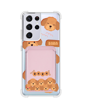 Load image into Gallery viewer, Android Magnetic Wallet Case - Poodle Squad 3.0
