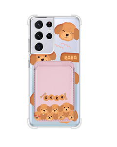 Android Magnetic Wallet Case - Poodle Squad 3.0