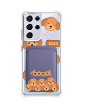 Load image into Gallery viewer, Android Magnetic Wallet Case - Poodle Squad 3.0
