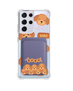 Android Magnetic Wallet Case - Poodle Squad 3.0