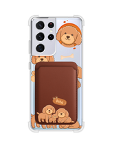 Load image into Gallery viewer, Android Magnetic Wallet Case - Poodle Squad 4.0
